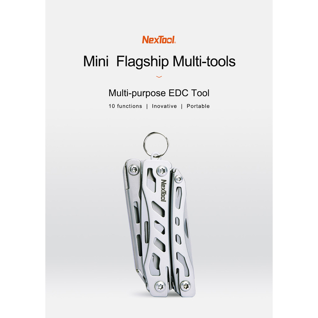 

Pisau Lipat Multifungsi 10in1 Mini Knife Tool