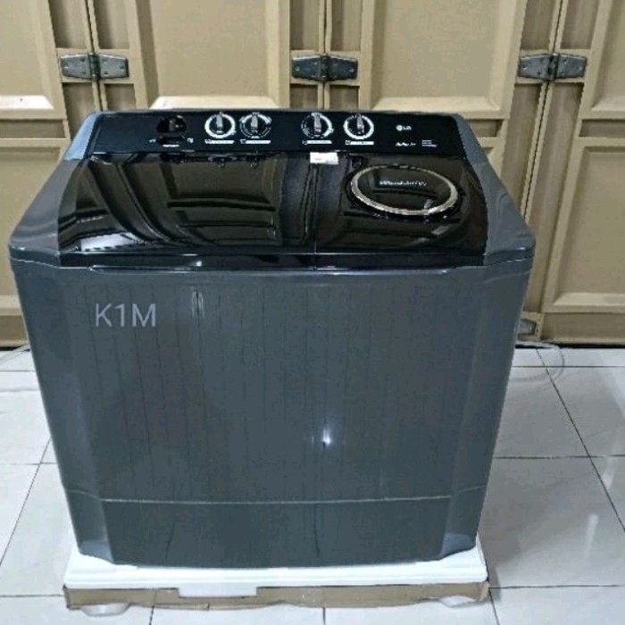 Mesin cuci LG 2 tabung 10 kg P1000RTM P-1000RTM