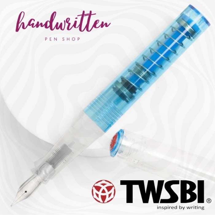 

[Promo]BEST TWSBI Go Spring Loaded Piston Filler Fountain Pen - Sapphire, SS Fine