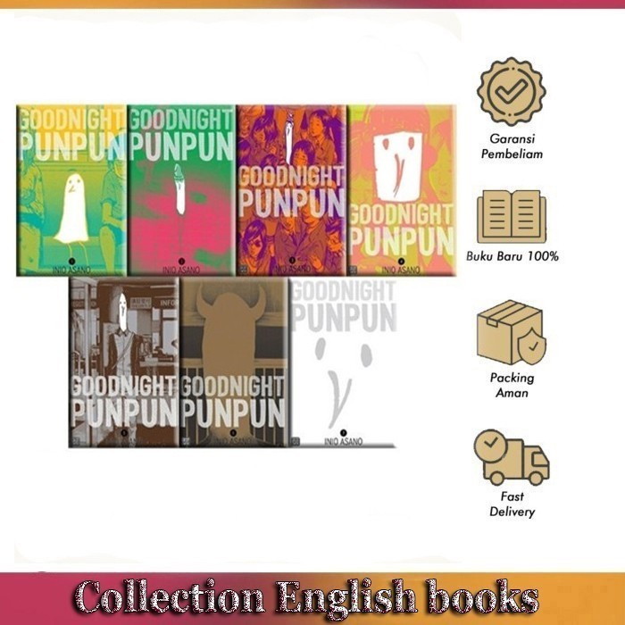Komik Goodnight Punpun (Vol. 1-7) (english)