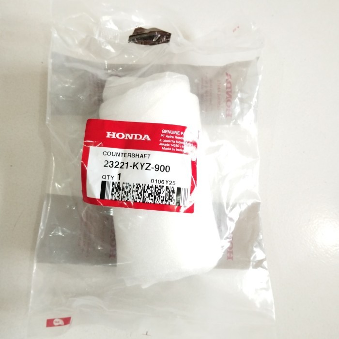 Countershaft Honda Supra X 125 FI New ORI AHM 23221KYZ900 berkualitas