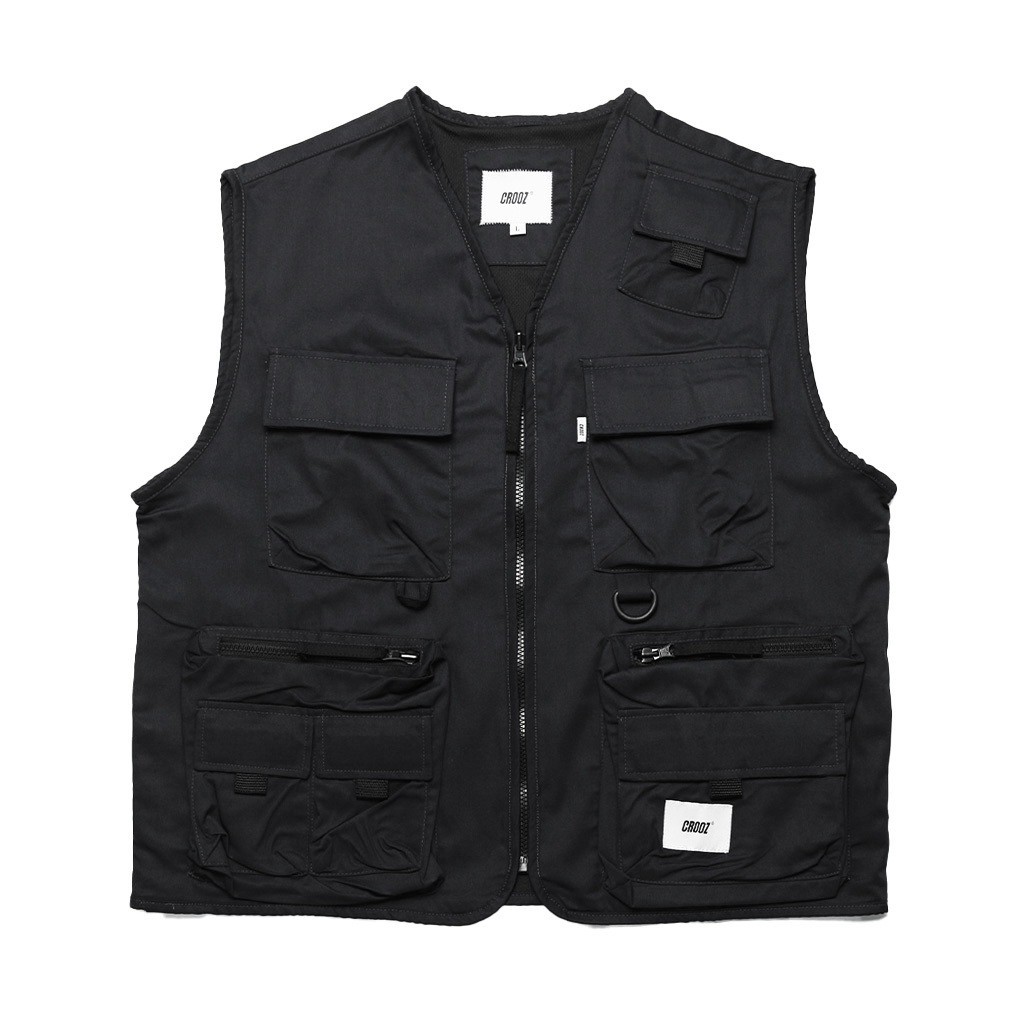 CROOZ DOBRICH VEST | BLACK | ROMPI TACTICAL UTILITY