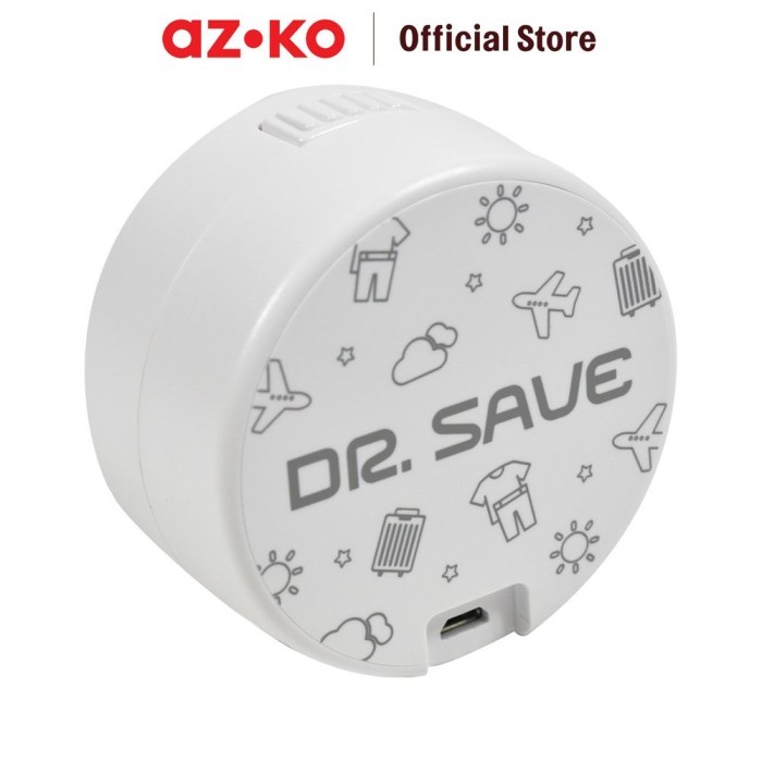 AZKO Dr Save Pompa & Vacuum Bag - Putih