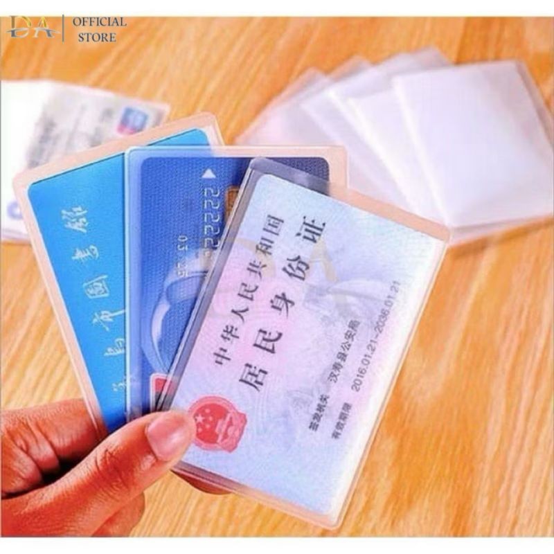 

Plastik Tempat / pelindung kartu ATM KTP sim e-tol - ARFI