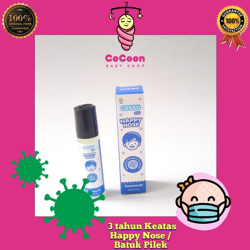 Esensial Oil Pereda Batuk Pilek Anak Cesa Cessa Kids Kid Happy Nose