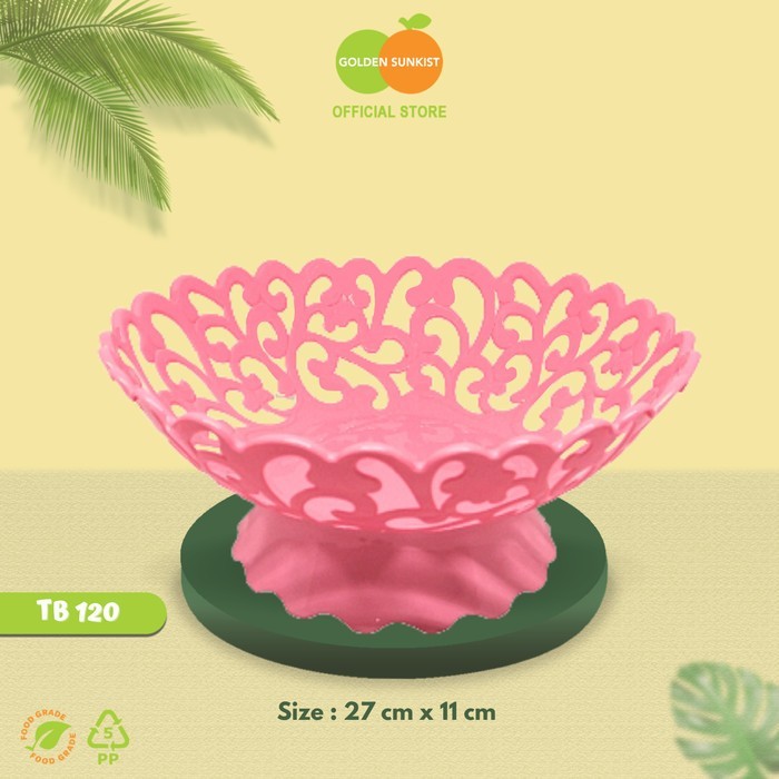 Tempat Buah Piring buah Wadah saji buah TB 120 Golden Sunkist
