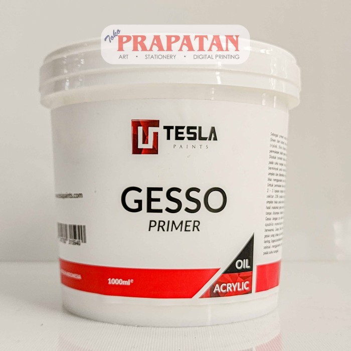 

promo -Tesla Gesso Primer 1000ml | Medium Kanvas