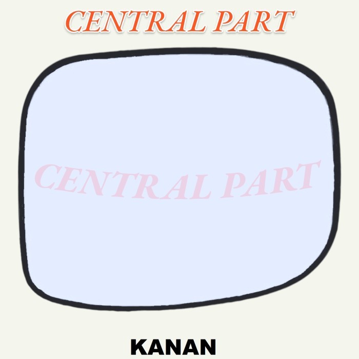 kaca spion untuk mobil Mobilio E S 2014 2015 - Kanan berkualitas