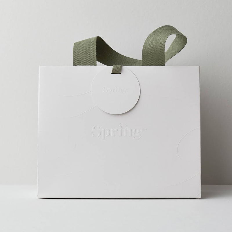 

500pcs/Lot Custom Logo Paper Bag with paper tag, Jewelry Gift Clothing Packing Bag for Small Business with Logo Embossed Printed