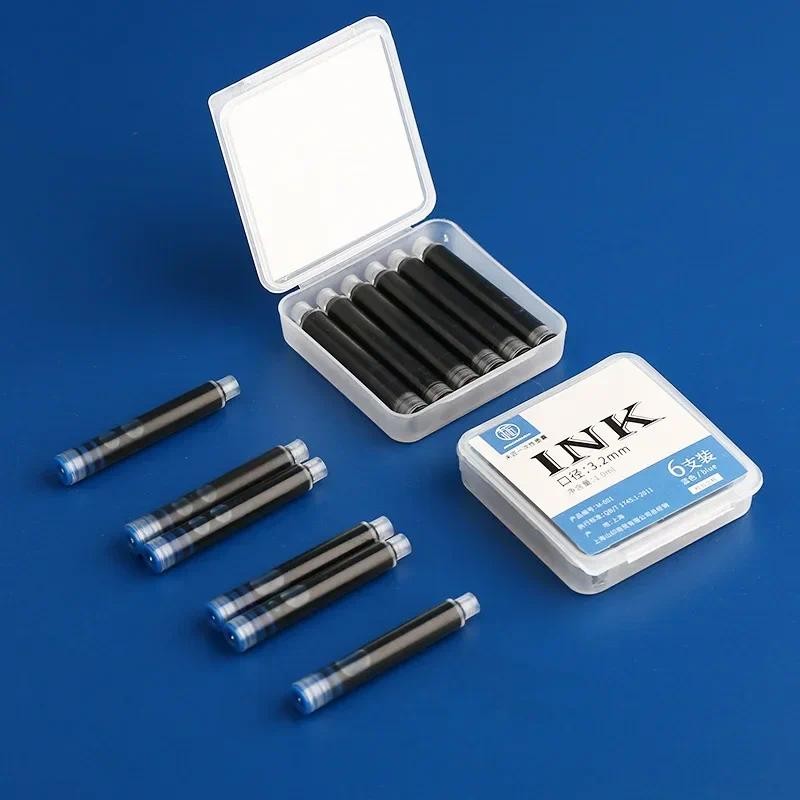 

MAJOHN Universal 3.2 Caliber Disposable Pen Ink Cartridge Can Replace Blue, Black, Blue-black Cartridges Fountain Pen Cartridge