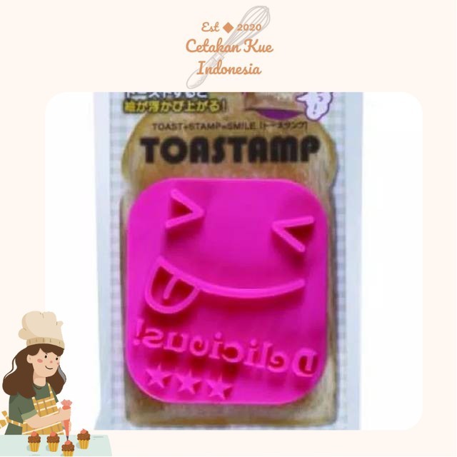

{CKI} Stamp Untuk Roti Delicious Original