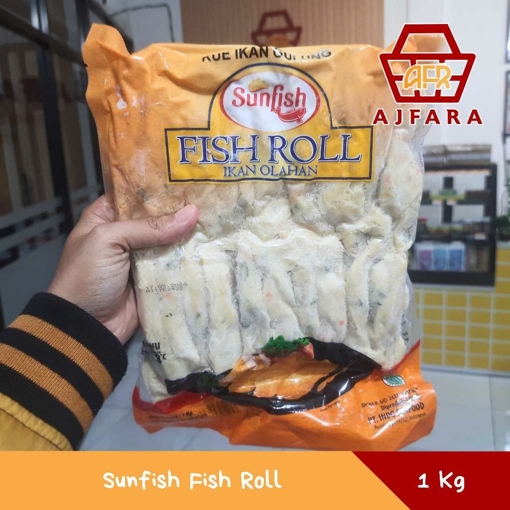 

Sunfish Fish Roll 1 Kg Produk Olahan Ikan Beku Siap Saji