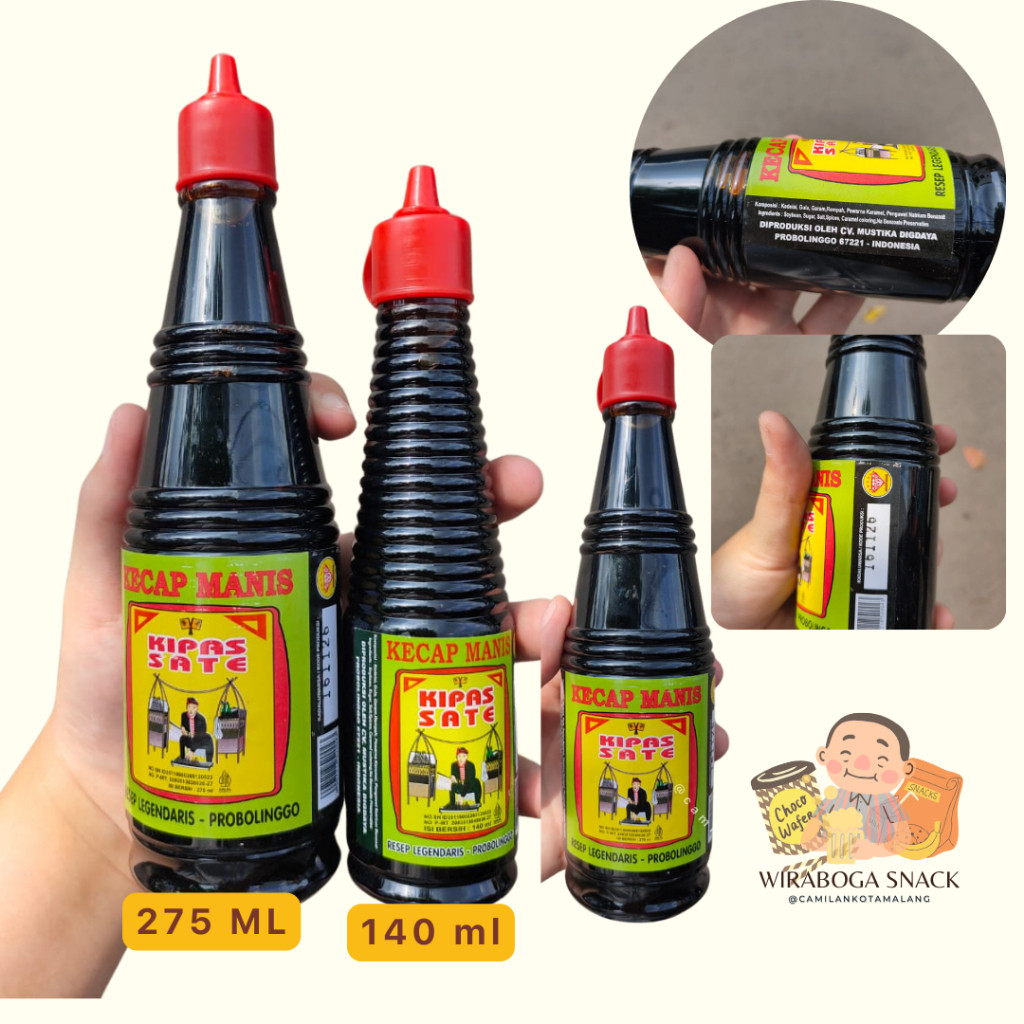 

Kecap manis cap kipas sate Probolinggo kecap Jadul. sedep ada kemasan refil