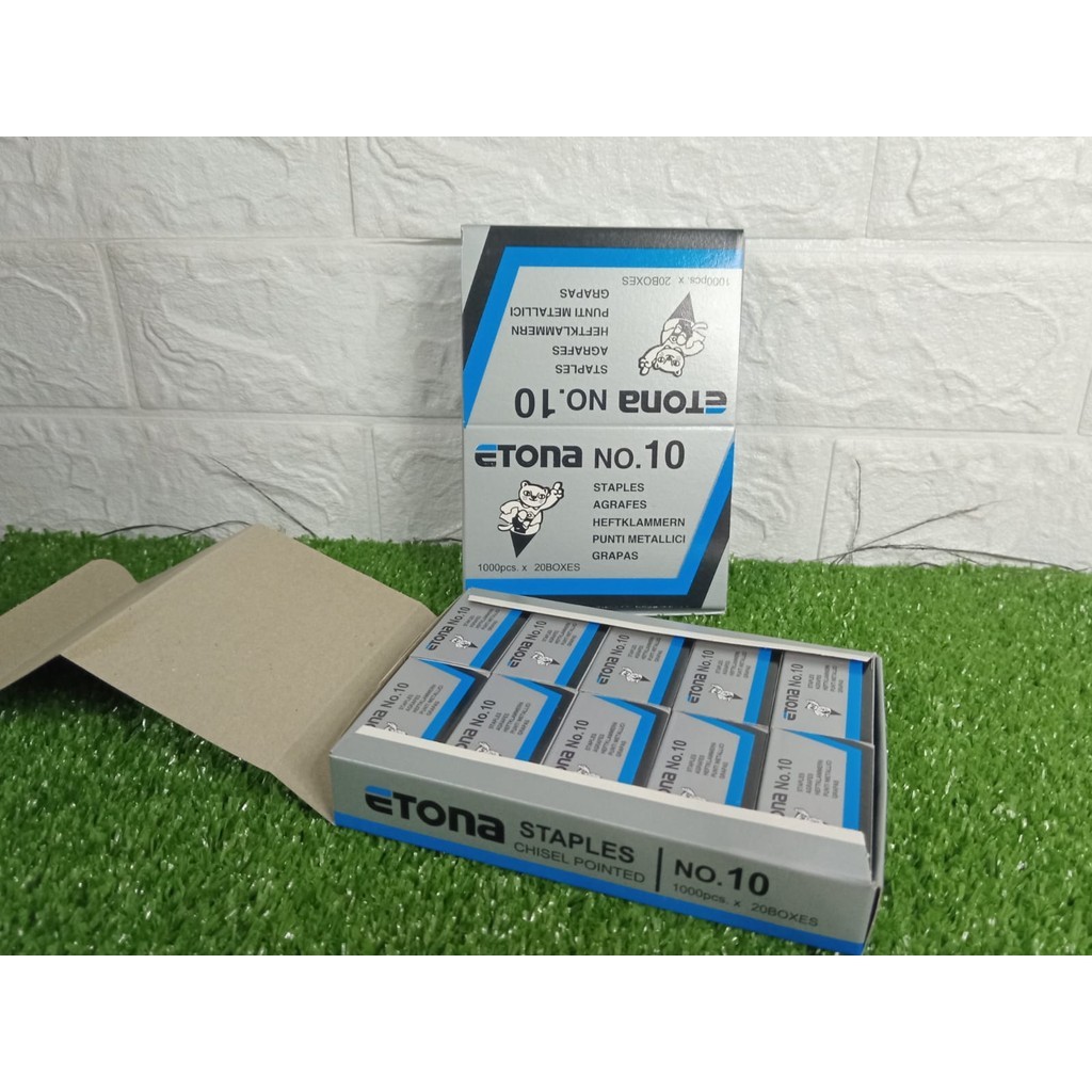 

Etona - Isi Staples NO 10 1 PACK KECIL