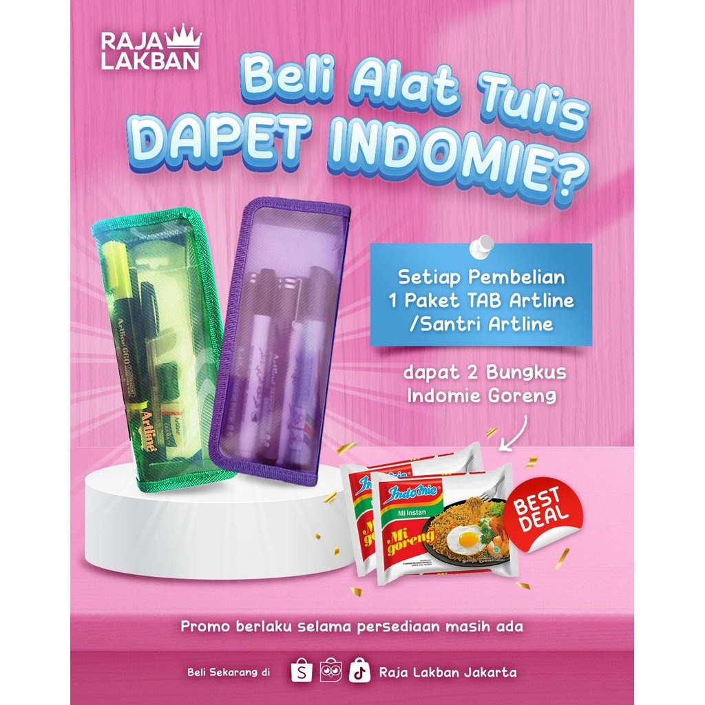 

[ITEM PROMO] HADIAH TAB ARTLINE/ SANTRI ARTLINE