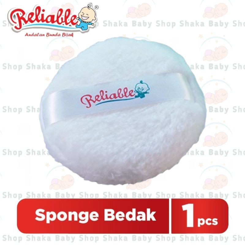 ACEH.UMI 131932 Reliable Sponge Bedak / Puff Bedak Bayi Lembut STOK TERBATAS