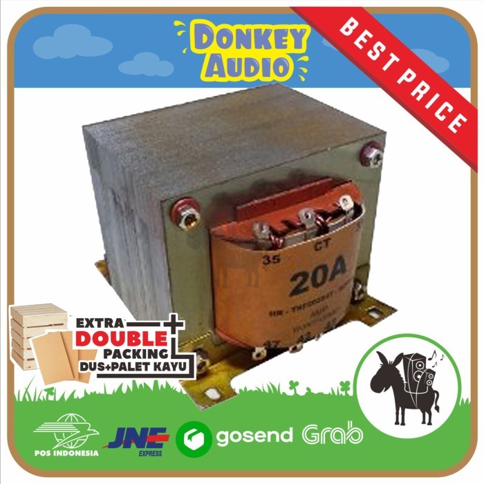 SD99 TRAFO KOTAK 20A CT 56V TRAFO EI 20A CT 56V PSU TEMBAGA MURNI BGR