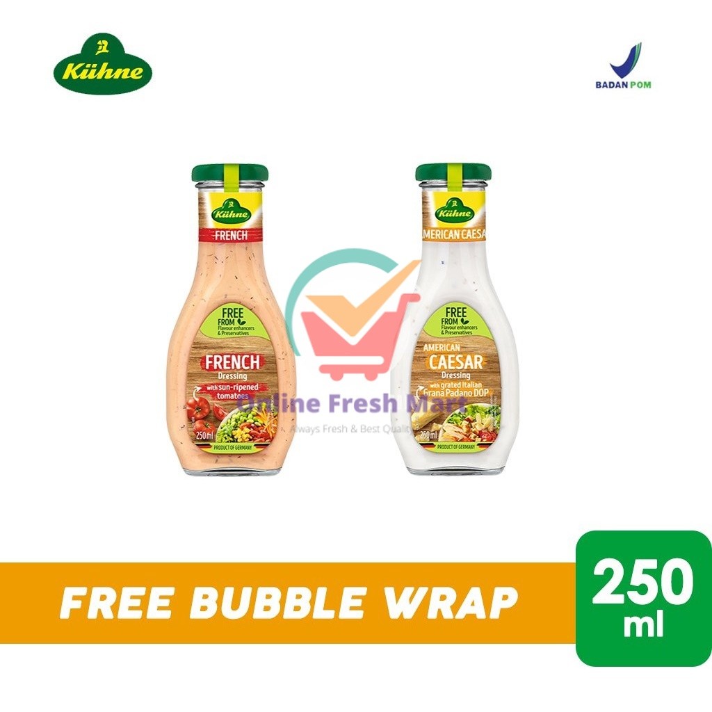 

Kuhne Salad Dressing / Saus Siram (250 ml) - Online Fresh Mart Denpasar