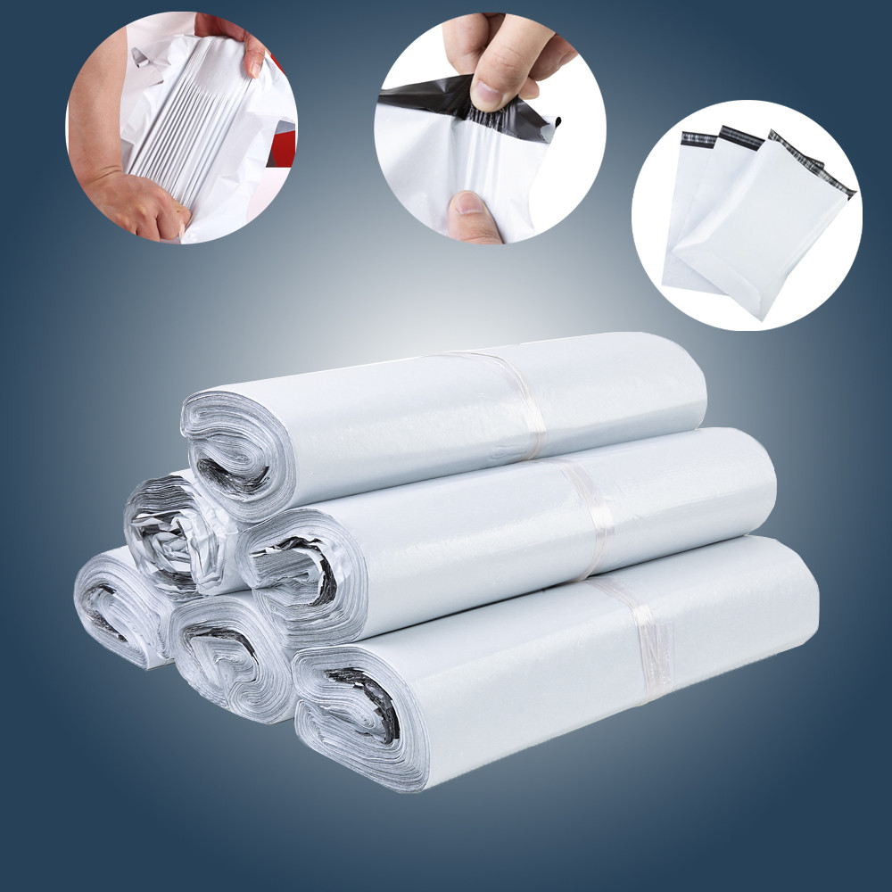 

10-100Pcs Shipping Bags For Packaging Courier Bag Self Adhesive Seal White Mailing Bags Envelope Storage Bag