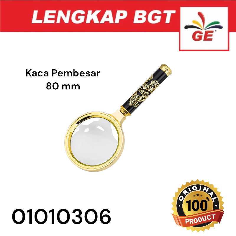 

Magnifier Kaca Pembesar 80mm Clear Lens - 01010306