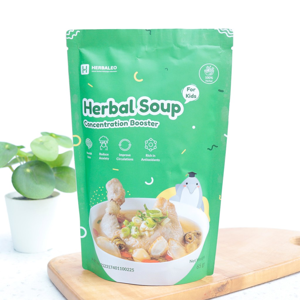 

HERBAL SOUP FOR KIDS CONCENTRATION BOOSTER - HERBALEO