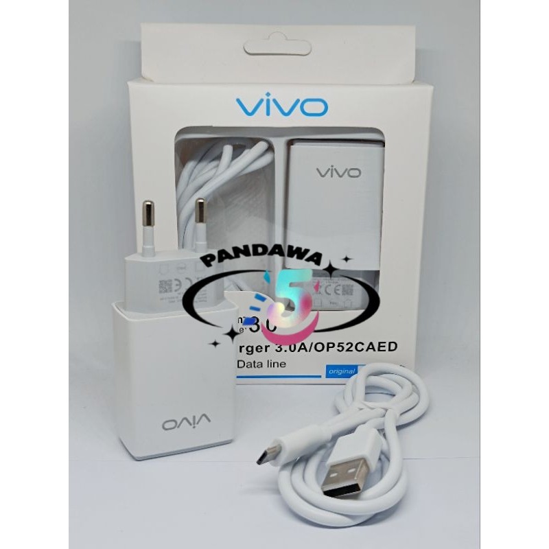 CHARGER CASAN VIVO Y12 Y12i Y17 Y15 MICRO USB TRAVEL CHARGER ORI
