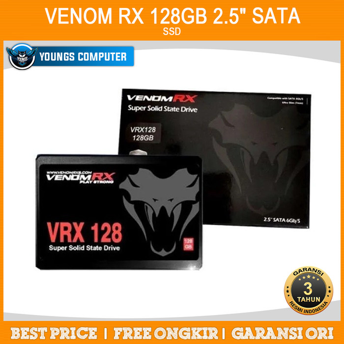 SSD VENOM RX 128GB 2.5" SATA III VenomRx