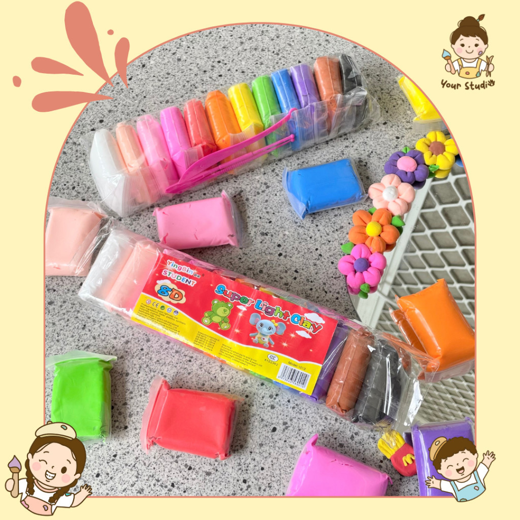 

ACEH.BA 160100 Mainan Clay anakSuper Light Clay