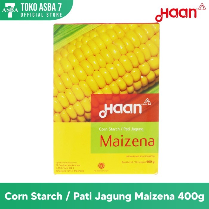 

Haan Maizena/Corn Starch Pati Jagung 400gr
