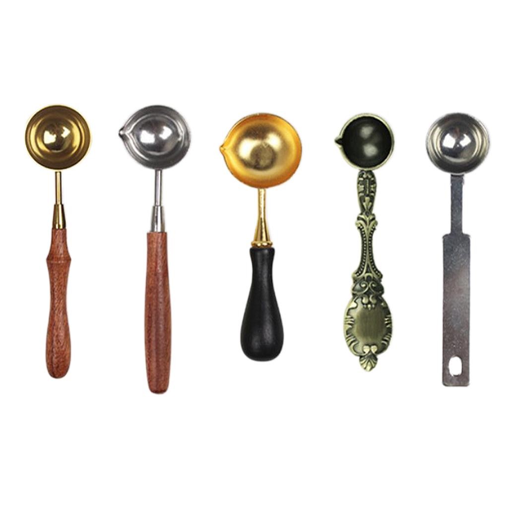 

Wax Sticks Seal Melting Spoon Furnace Tool for Wax Sealing Stamp