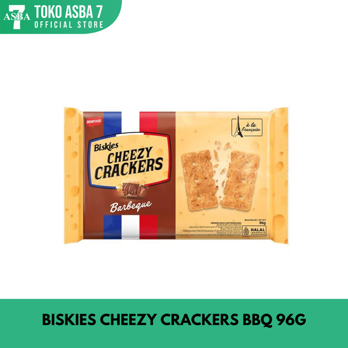 

BISKIES CHEEZY CRACKERS BBQ 96G