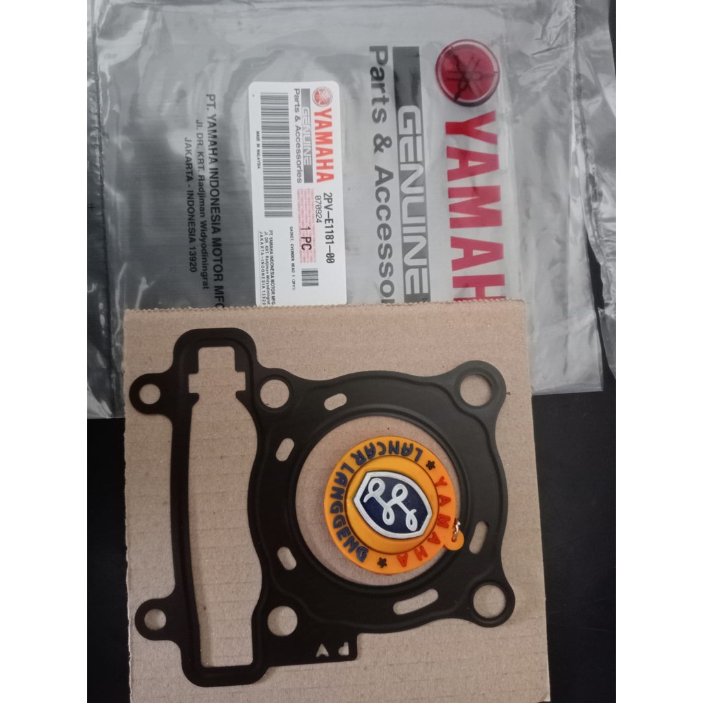 GASKET/PERPAK KOP YAMAHA MX KING 150/XABRE ORIGIAL YGP 2PV-E1181-00