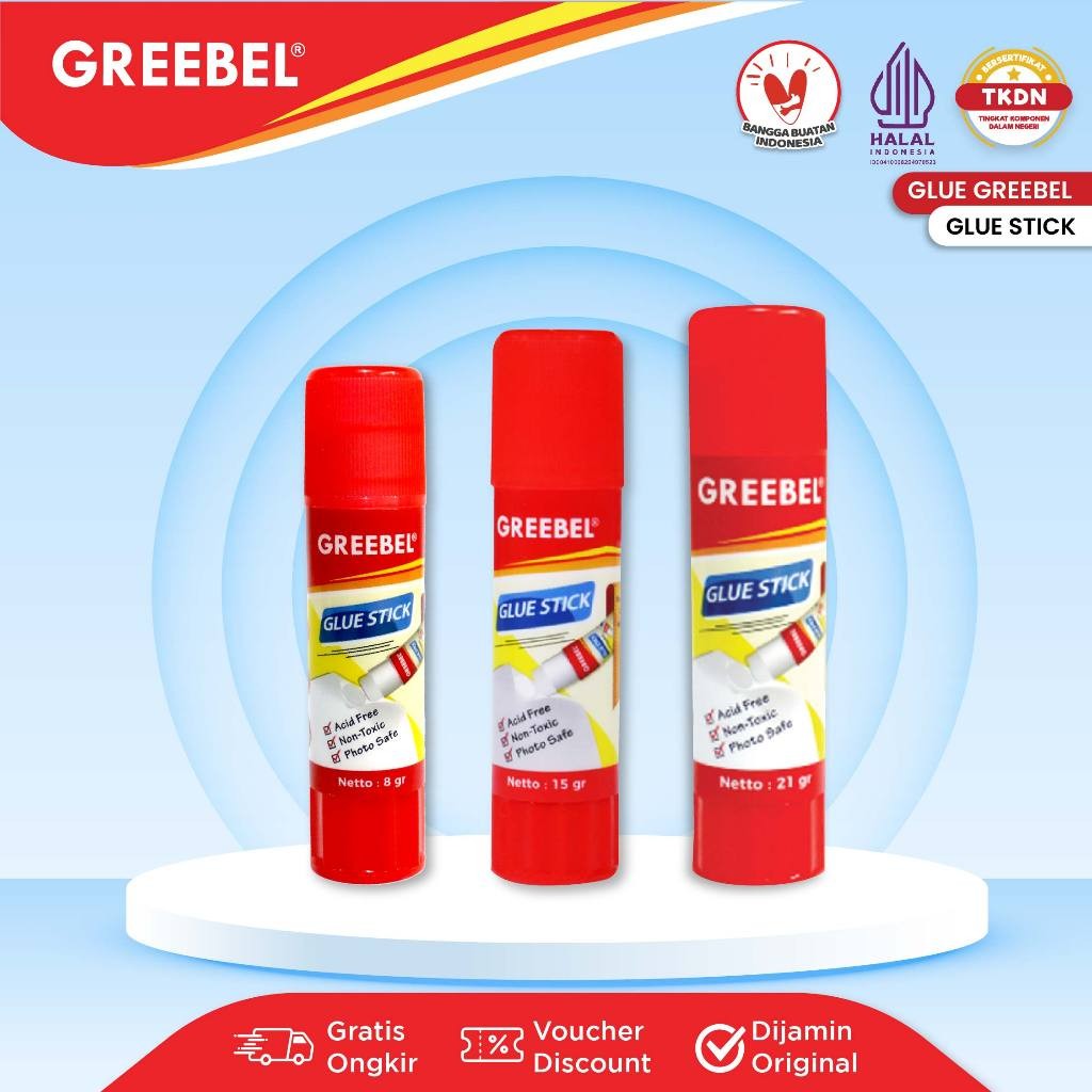 

Glue Stick Lem KERTAS GREEBEL