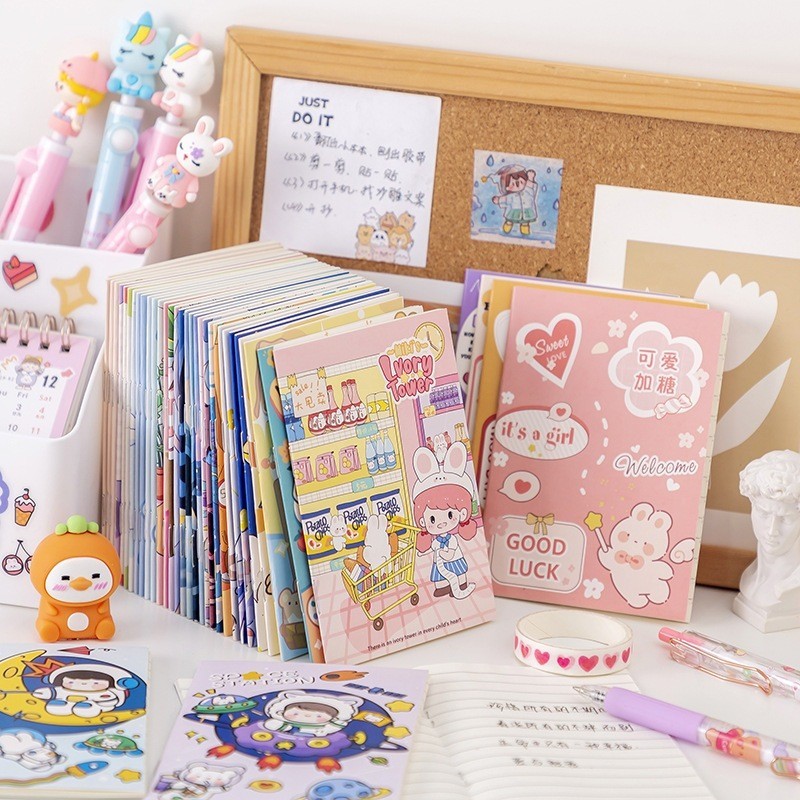 

Eghrerr Buku Catatan Kartun Anak Dinosaurus Buku Catatan Mini Portabel Alat Tulis Siswa Buku Catatan Perlengkapan Kantor