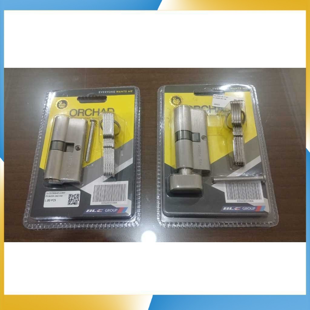 ORCHAD CYLINDER KNOB Silinder Kunci Pintu 65 mm x 32 mm ORCHAD SILINDER KUNCI KUNCI PINTU PUTAR 65MM