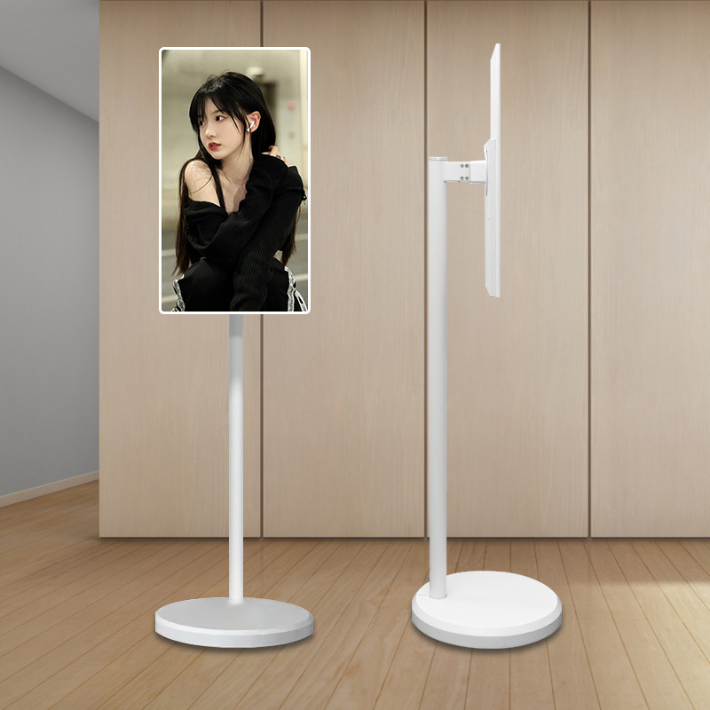 Smart Portable Tv Android 12 4gb+64gb Wireless Wifi Rollable 21.5 Inch Vertical splay Movable Tv Tou