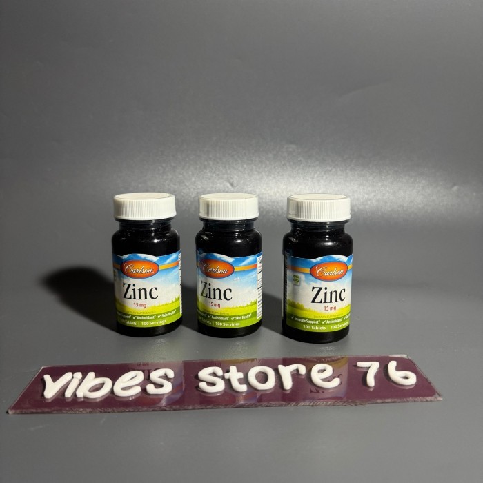 

Carlson Zinc 15 mg, 100 Tablets By Carlson