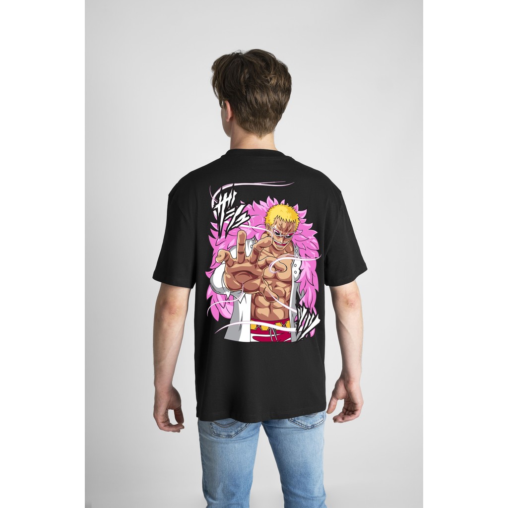 Baju Kaos Atasan Pria Cowok Anime Premium DOFLAMINGO