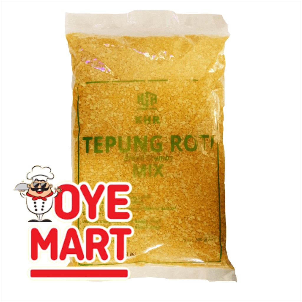 

KHR BREADCRUMBS MIX 500GR / TEPUNG PANIR / TEPUNG ROTI