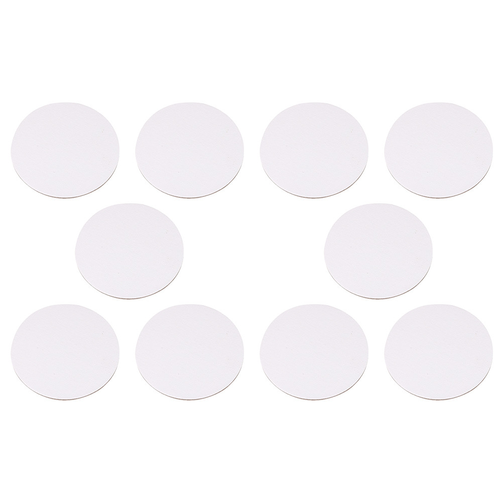 

10 Pcs Round Oil Painting Board Artist Cotton Cardboard Blank Tools Canvas Stretcher Drawing