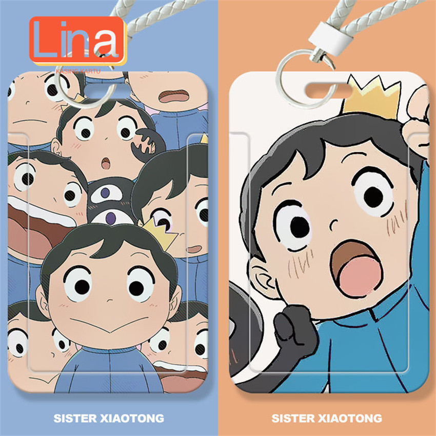 

Set kartu geser siswa Poji lucu anime peringkat raja kartu makan kartu bus kartu ID penutup pelindung kontrol akses