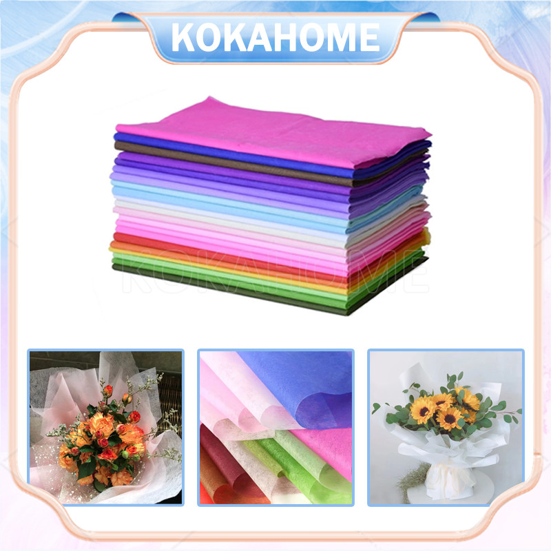 

tisu flower paper flower wrapping/kertas tisu buket/kertas tisu buket bunga