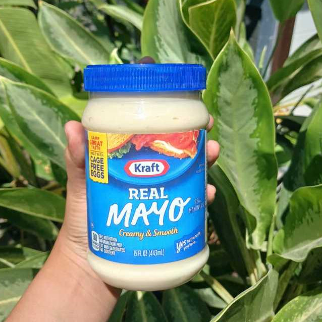 

Kraft Real Mayo (Creamy & Smooth) 15oz 443ml/ Kraft Mayonais USA