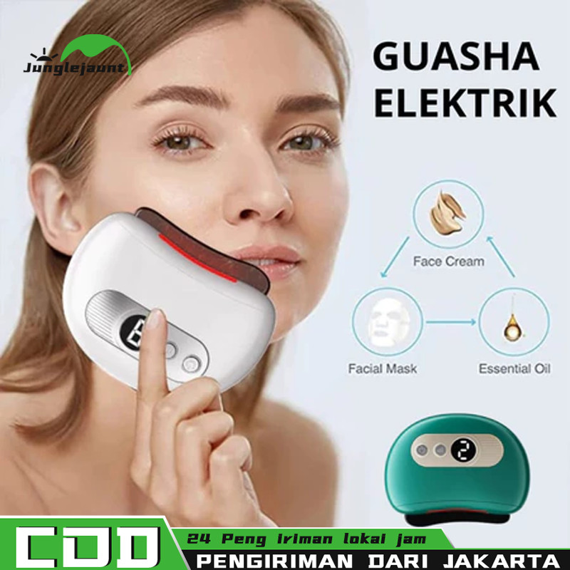 Gua Sha Electric Face Beauty Machine Kerokan Badan dan Wajah Face Rejuvenation 9 Level ORI-garansi