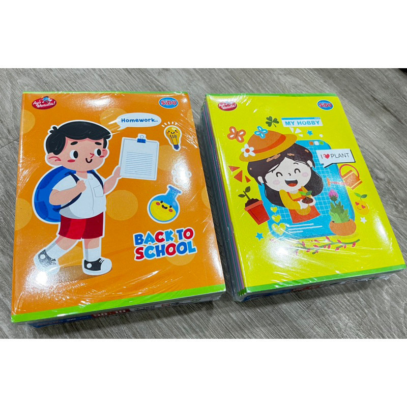 

Buku Tulis SIDU 58 Lembar isi 10 buku tulis -AMR
