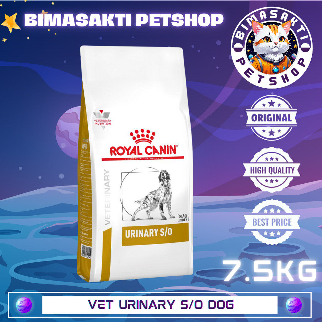 Royal Canin Vet Urinary S/O Dog 7.5 Kg