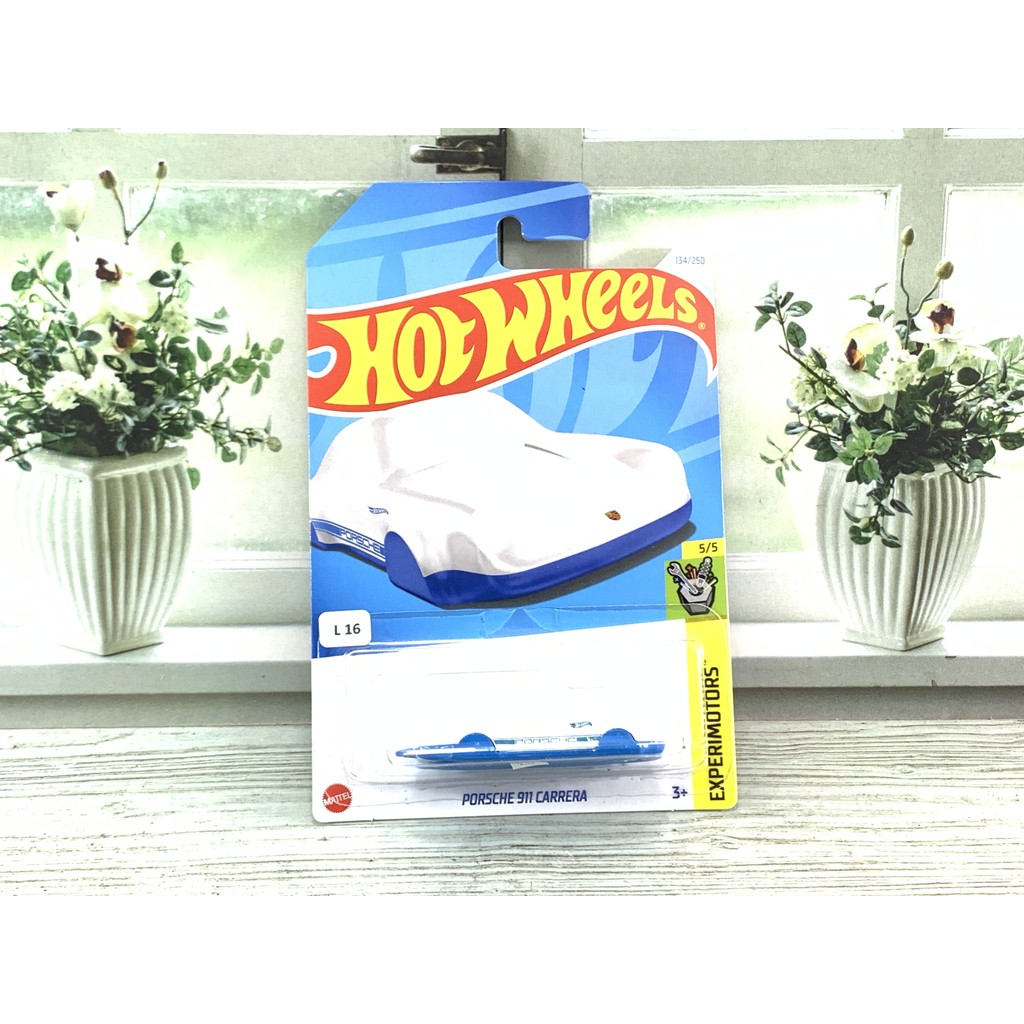 HOT WHEELS PORSCHE 911 CARRERA PUTIH DIECAST HOTWHEELS