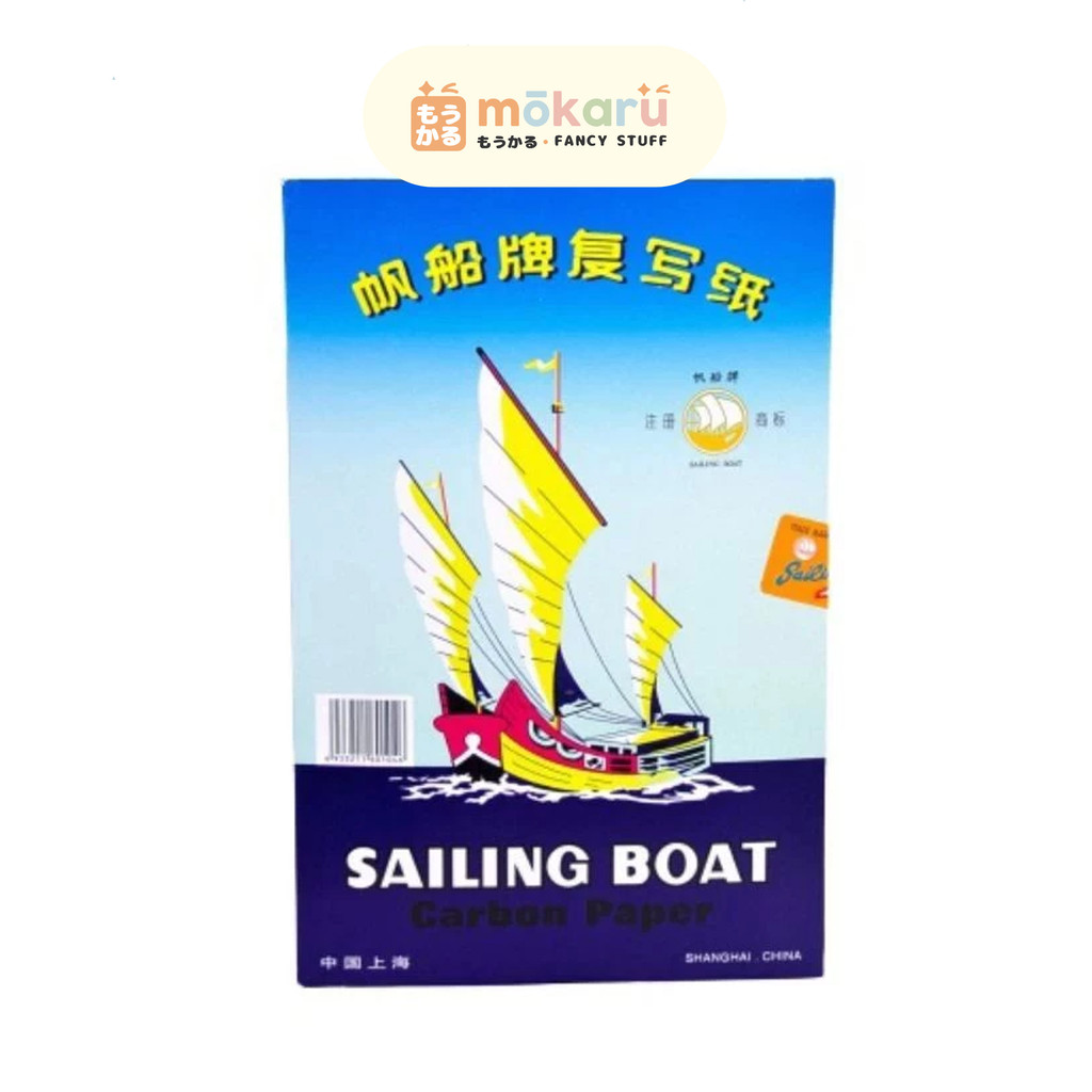 

Sailing Boat Carbon Paper Black dan Blue/ Kertas Karbon