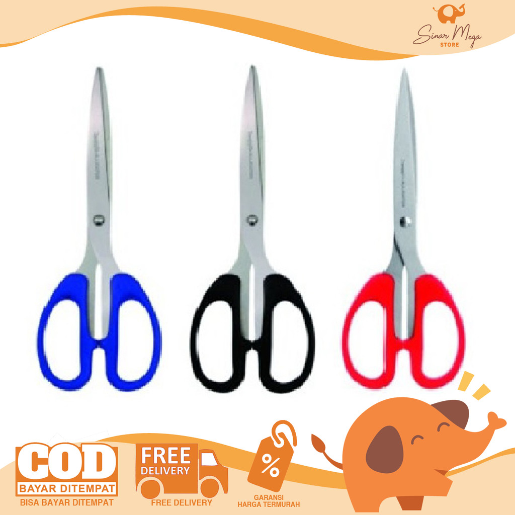 

ALLIGATOR Big Stainless Steel Scissors Grip - Gunting Ukuran Besar Murah Berkualitas