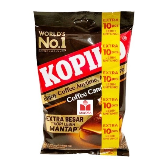 

PERMEN KOPIKO COFFEE CANDY 175 GRAM ISI 50 BUTIR EXTRA 10 PCS SUSU MAKANAN RINGAN CEMILAN ANAK GROSIR MURAH MAYORA DOMIKA MART